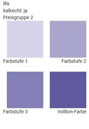 Casa Natura Wandfarben in lila